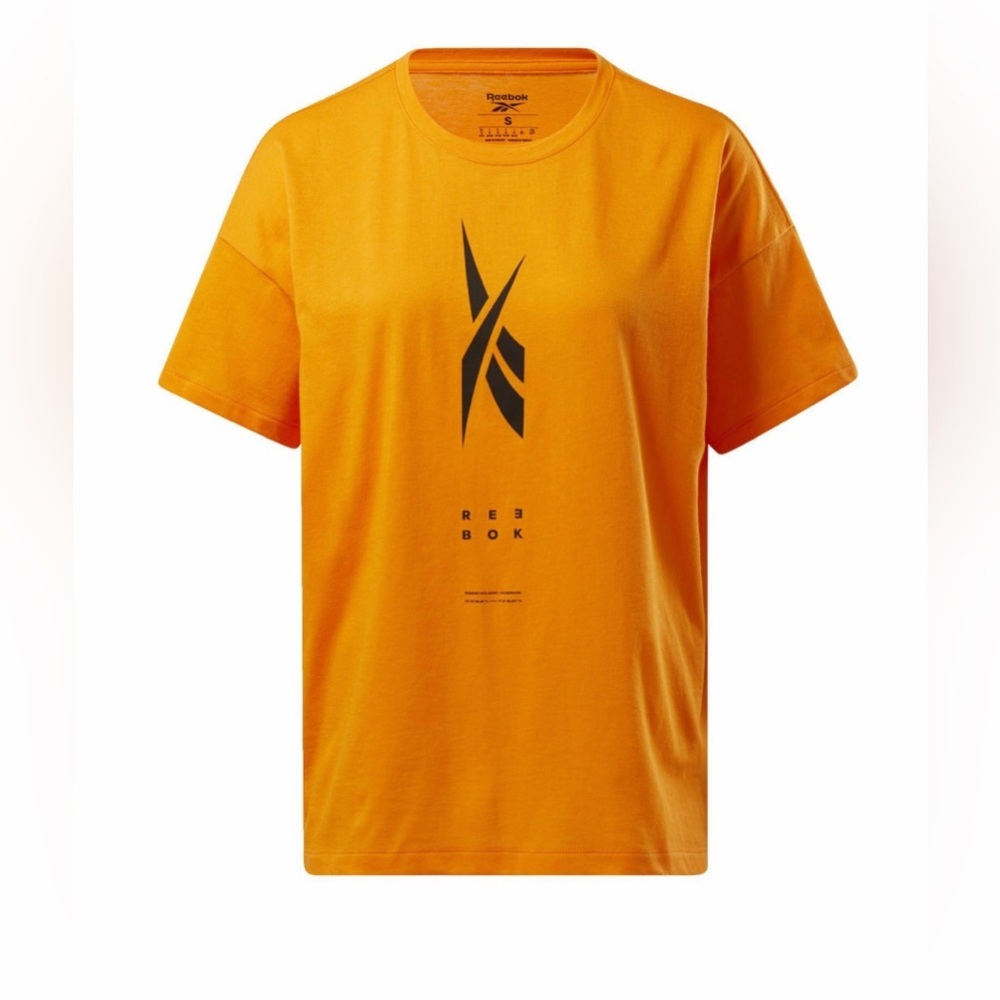 NEW! Women’s‎ 1X Reebok Orange Graphic Tee Shirt Edgeworks